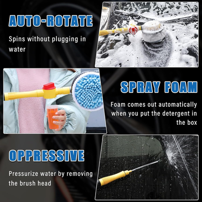 Cepillo rotativo para lavado de auto