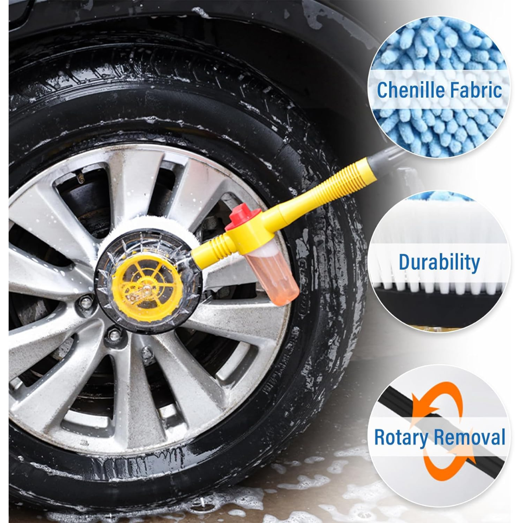 Cepillo rotativo para lavado de auto